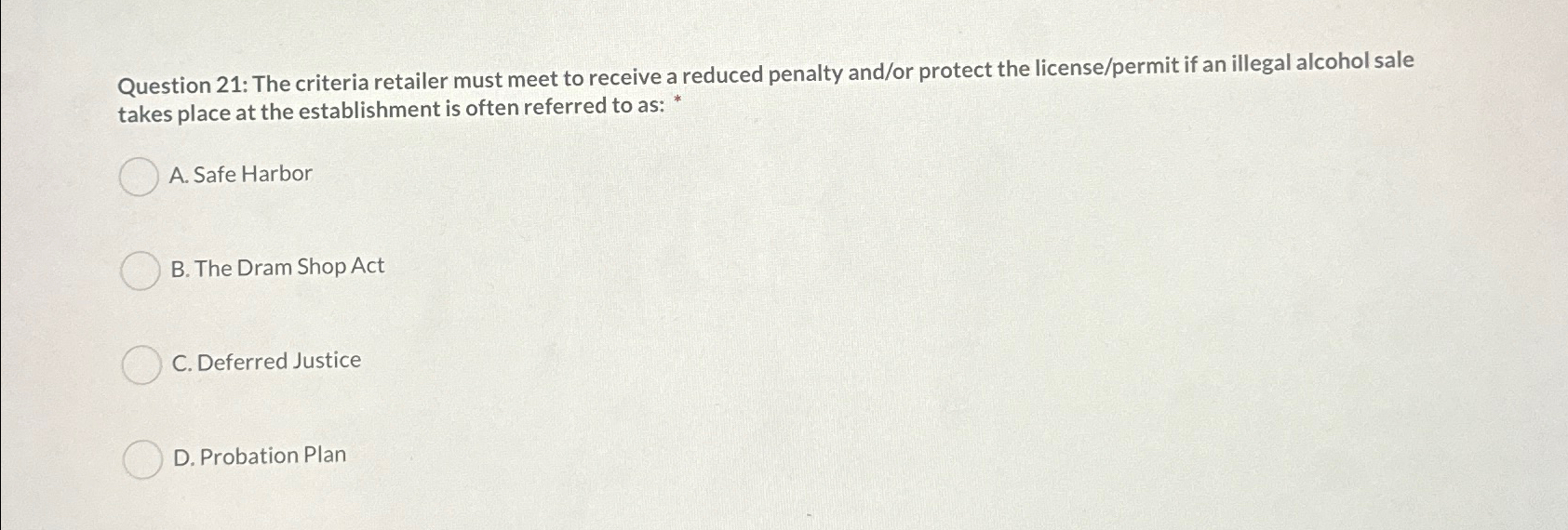 Solved Question 21 The criteria retailer must meet to