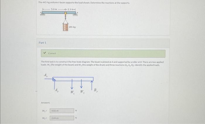 Solved Find The Reaction At B. You Can Do This By Writing | Chegg.com