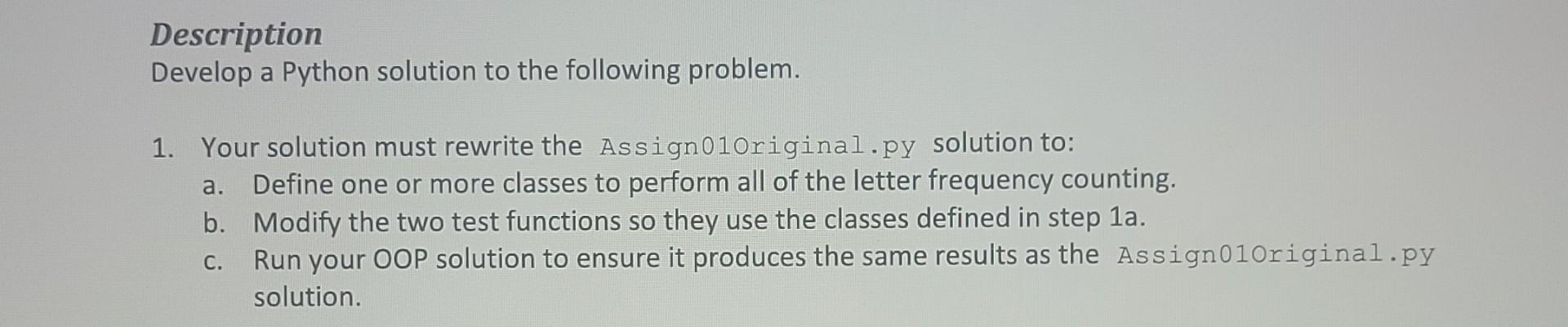 Solved O Evaluation Separation of concerns Does each class | Chegg.com