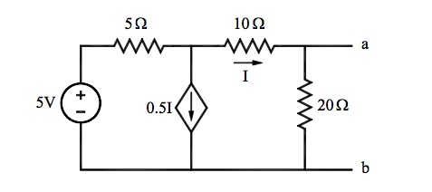 Solved a) find the open circuit voltage across terminals A | Chegg.com