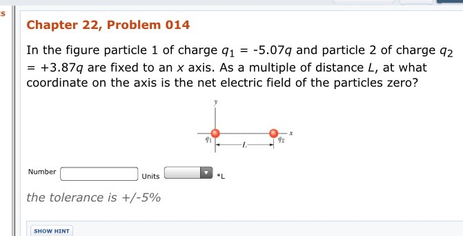 Solved ASSIGNMENT RESOURCES HW2 Chap 22 Phys2_Fall-2020- | Chegg.com