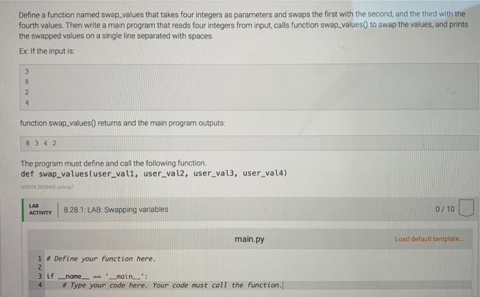 Fill In The Blanks To Define A Function Named Hello