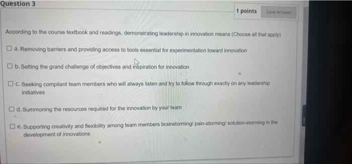 Solved Question 3 1 points Save Answer According to the | Chegg.com