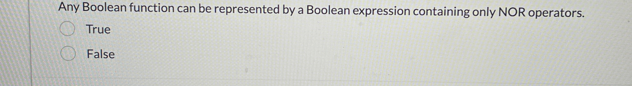 Solved Any Boolean function can be represented by a Boolean | Chegg.com