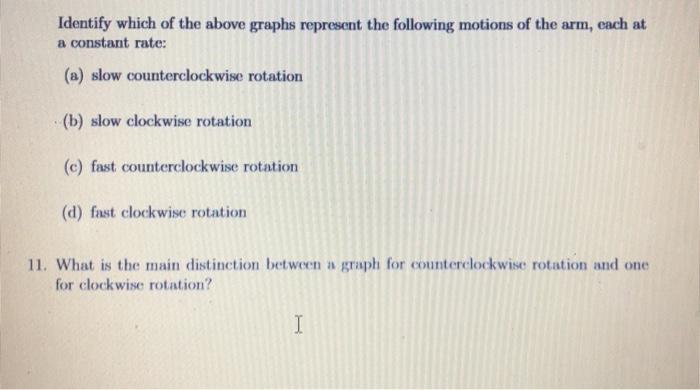 Solved Angular velocity and angular acceleration 10. Below | Chegg.com