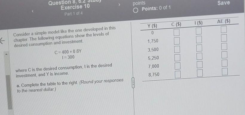 Solved Consider a simple model like the one developed in | Chegg.com