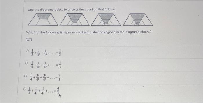 Solved Use The Diagrams Below To Answer The Question That | Chegg.com