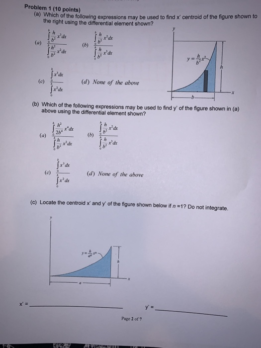 Solved Problem 1 (10 points) (a) Which of the following | Chegg.com