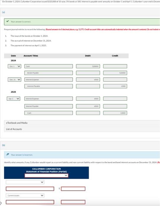 Solved 1 The Issue Of The Bonds On October 1 2024 2 The Chegg Com   Image