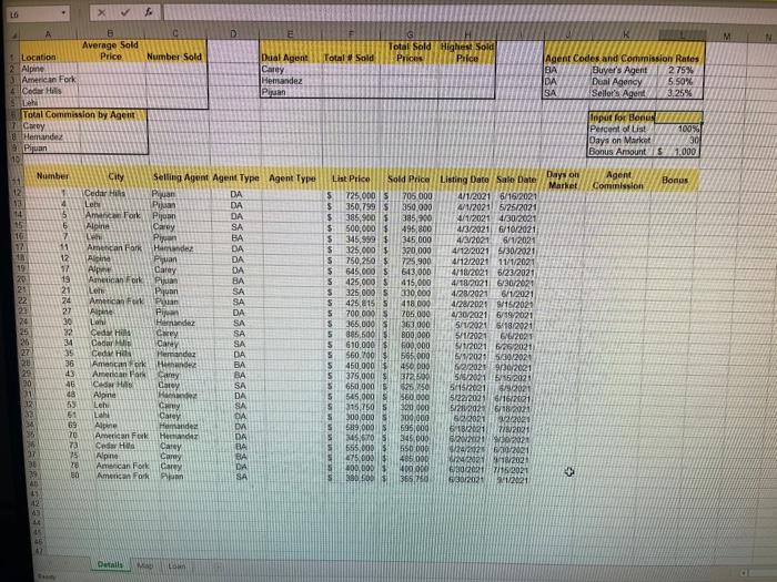 Excel grader instructions points possible step chegg