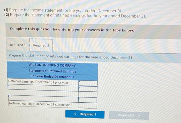 Solved The Following Adjusted Year-end Trial Balance At | Chegg.com