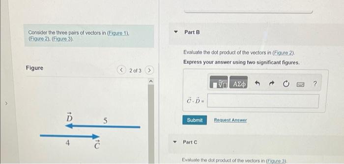 Solved Part A Consider the three pairs of vectors in (Figure | Chegg.com