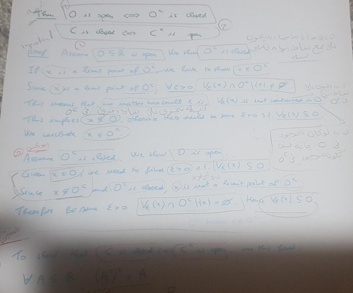 Solved real analysis . by using the same notation of | Chegg.com