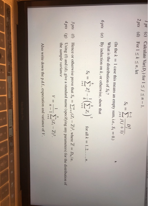 Solved Problem 2 Let Z, Z2, ..., Z, Be Independent And | Chegg.com