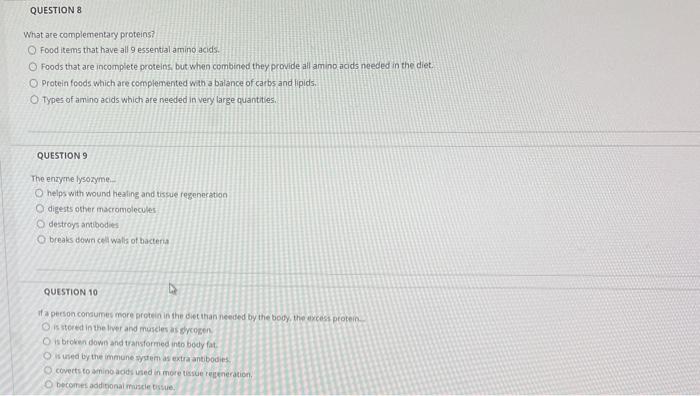 solved-question-8-what-are-complementary-proteins-food-chegg