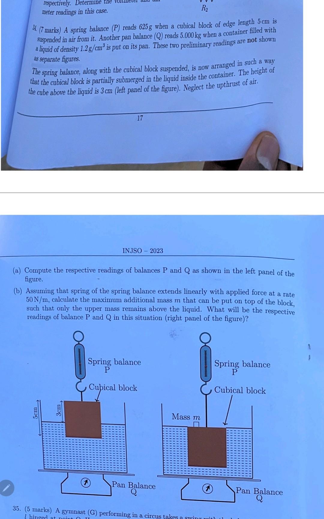 solved-34-7-marks-a-spring-balance-p-reads-625-g-when-a-chegg