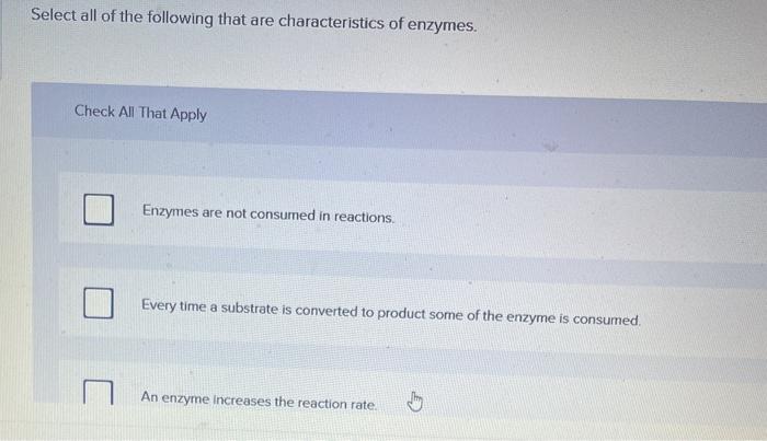 Solved Select all of the following that are characteristics | Chegg.com