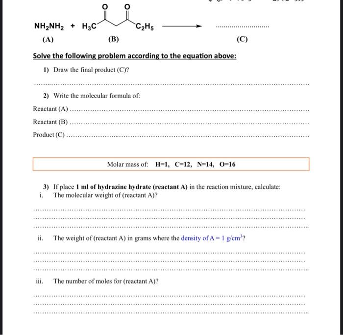 Solved (A) (B) (C) Solve the following problem according to