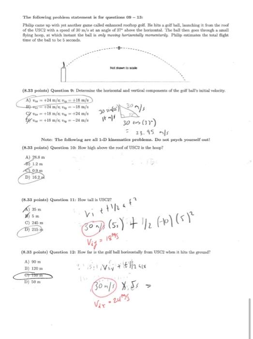 Solved The following problem statement is for questions | Chegg.com