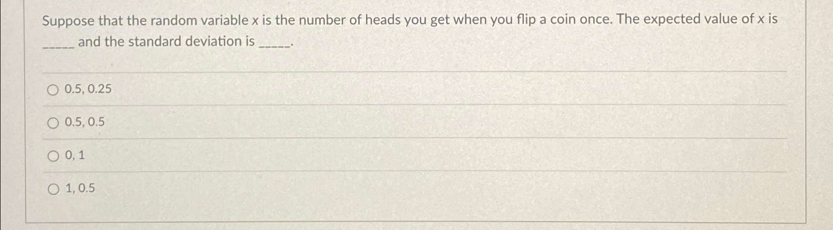 Solved Suppose that the random variable x ﻿is the number of | Chegg.com