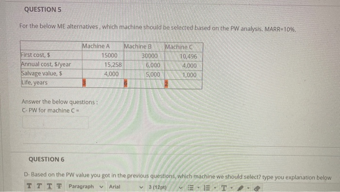 Solved QUESTION 1 10 p A new production system for a factory | Chegg.com
