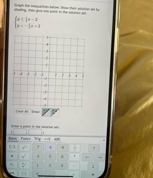 Solved Graph The Inequalities Below. Show Their Solution Set | Chegg.com