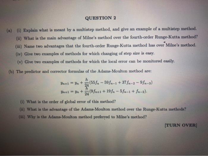 Solved QUESTION 2 (a) (i) Explain what is meant by a | Chegg.com