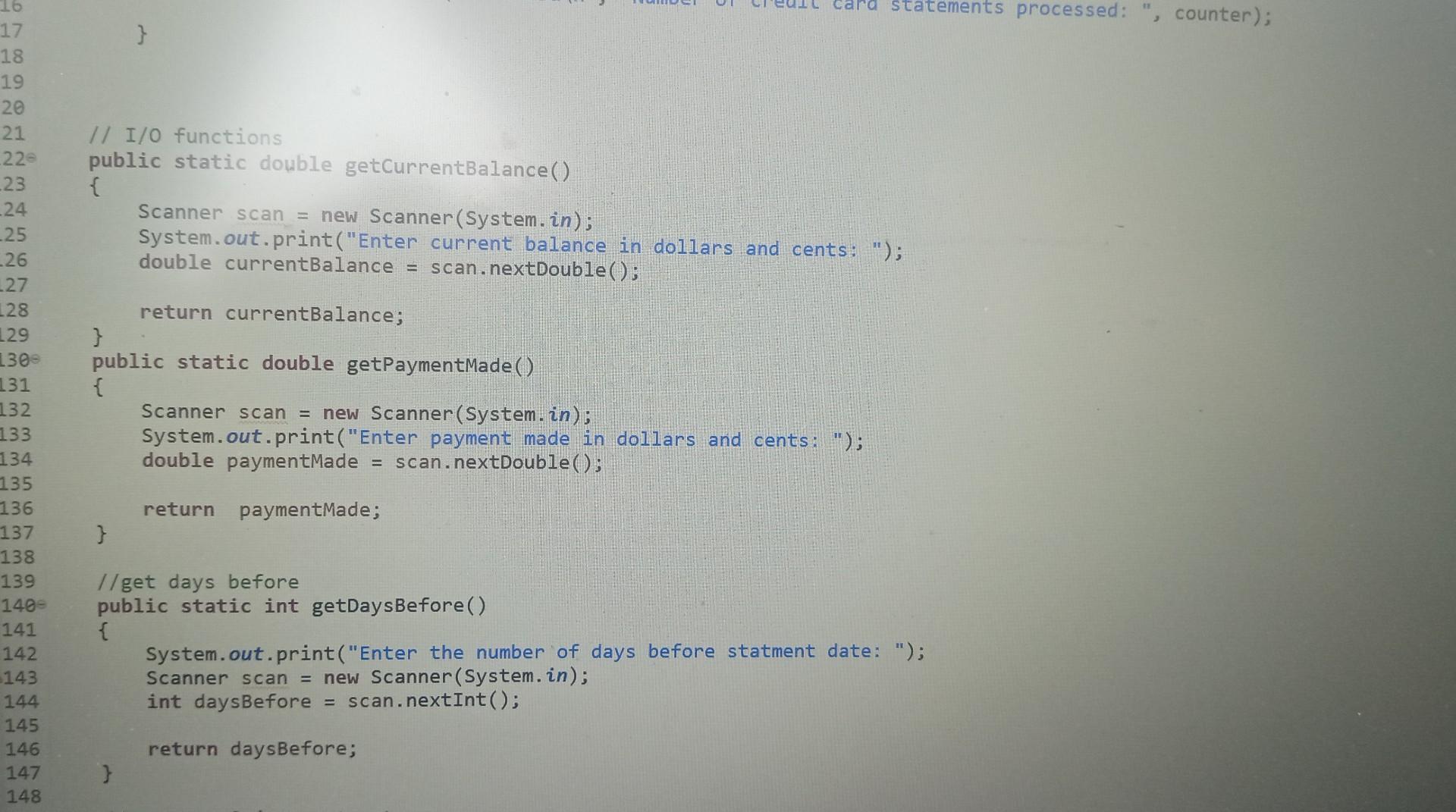 Solved 8 //Main function 9 public static void main(String [] | Chegg.com