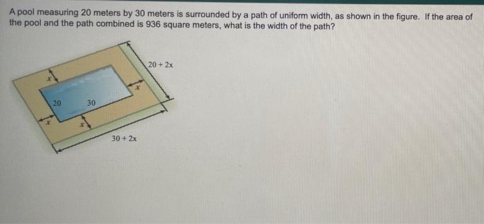 solved-a-pool-measuring-20-meters-by-30-meters-is-surrounded-chegg