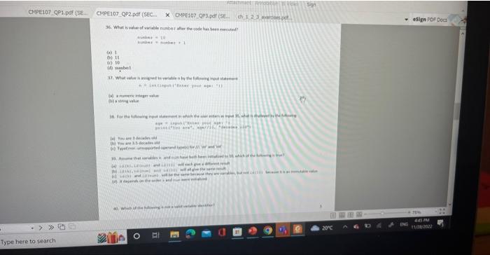 Solved n=n+1 15. True or False? An identifier in Python is a | Chegg.com