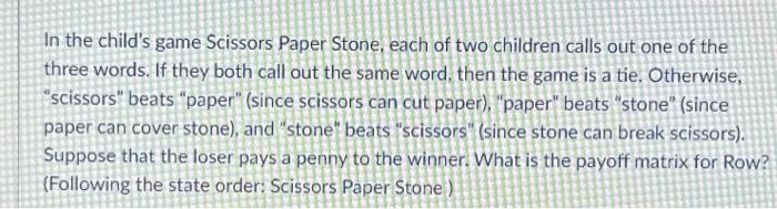 Child Scissors • PAPER SCISSORS STONE