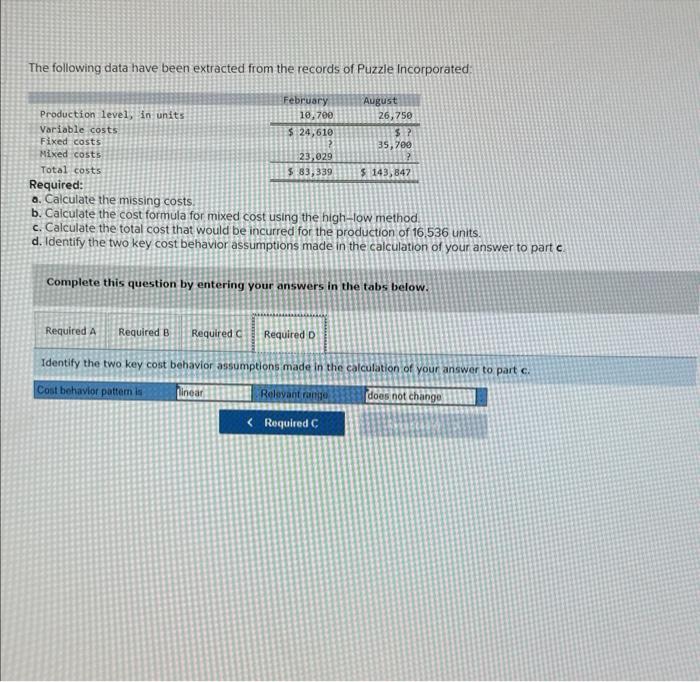 Solved The following data have been extracted from the | Chegg.com