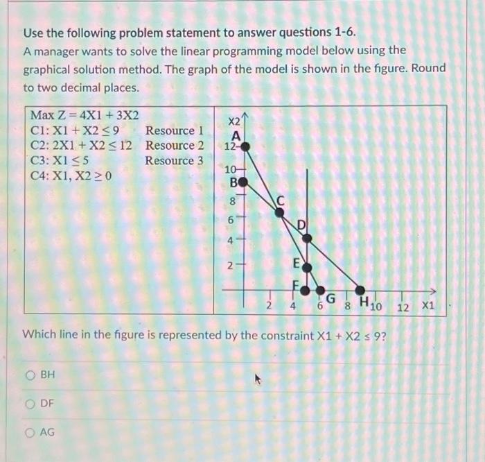 Solved Use the following problem statement to answer | Chegg.com