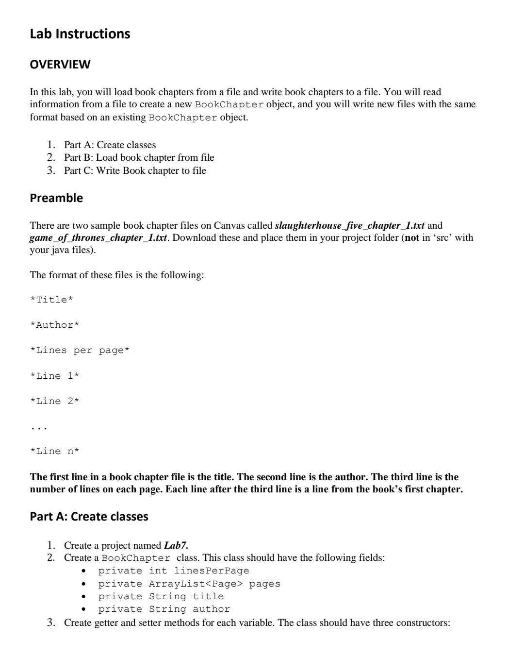 Solved Lab Instructions OVERVIEW In this lab, you will load | Chegg.com