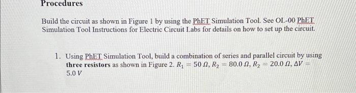 Solved OL-37 Combination of Series and Parallel Circuit | Chegg.com