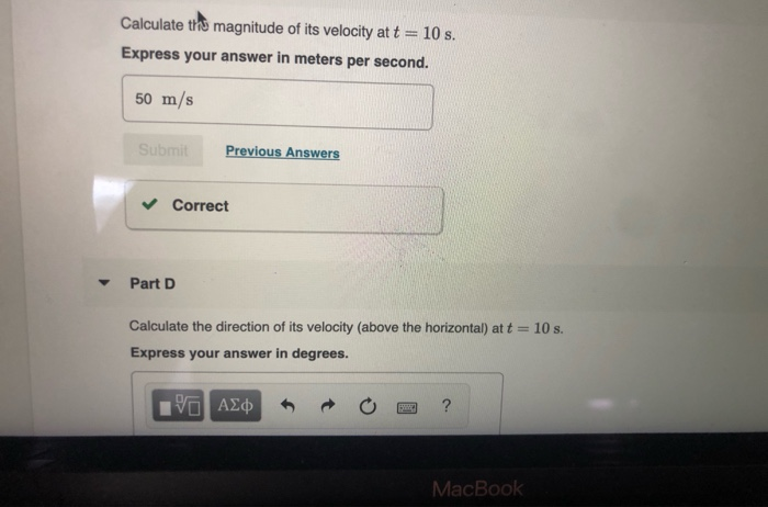 Solved I cant figure out part D of the problem. please help | Chegg.com