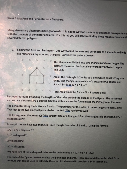 Lucky to Learn Math - Perimeter - Lesson 8.17 - Differentiation - Geoboard  Perimeters - Lucky Little Learners