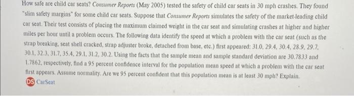 Car Seats - Consumer Reports