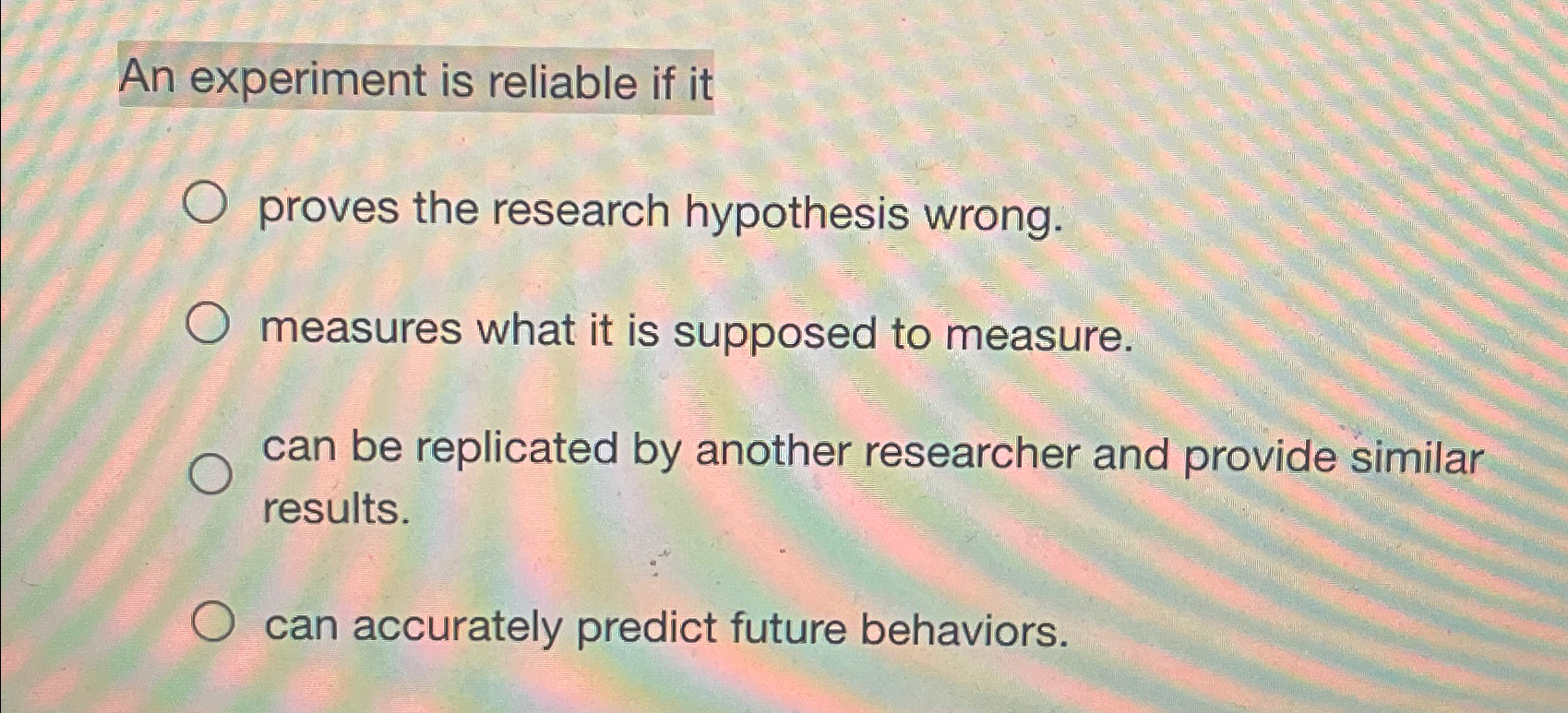 research will become more reliable and unbiased because of