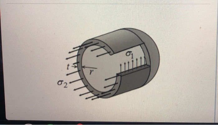 Solved Part C - Spherical Pressure Vessel A Spherical | Chegg.com