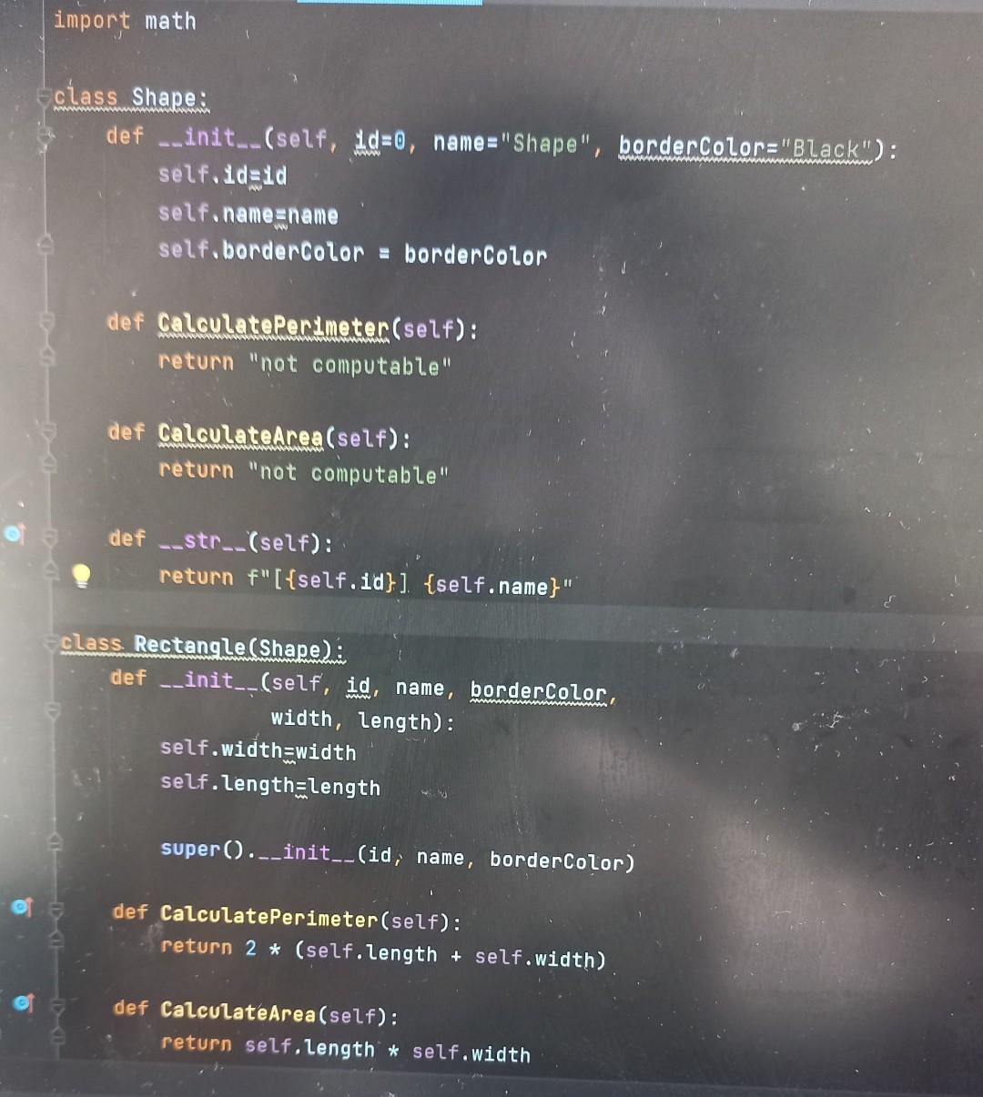 Solved As an enhancement, please implement the Triangle | Chegg.com