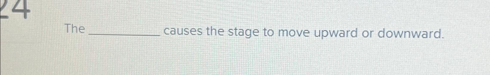 solved-the-causes-the-stage-to-move-upward-or-downward-chegg