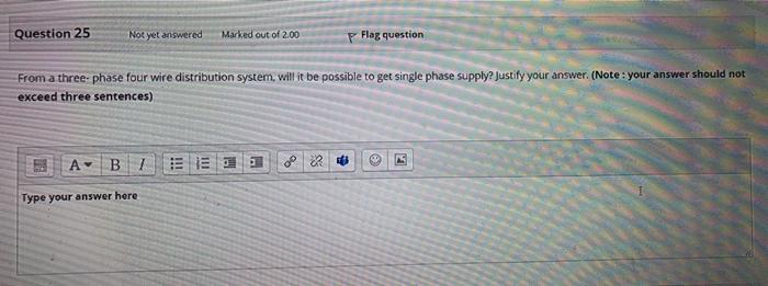 Solved Question 25 Not yet answered Marked out of 2.00 Flag | Chegg.com