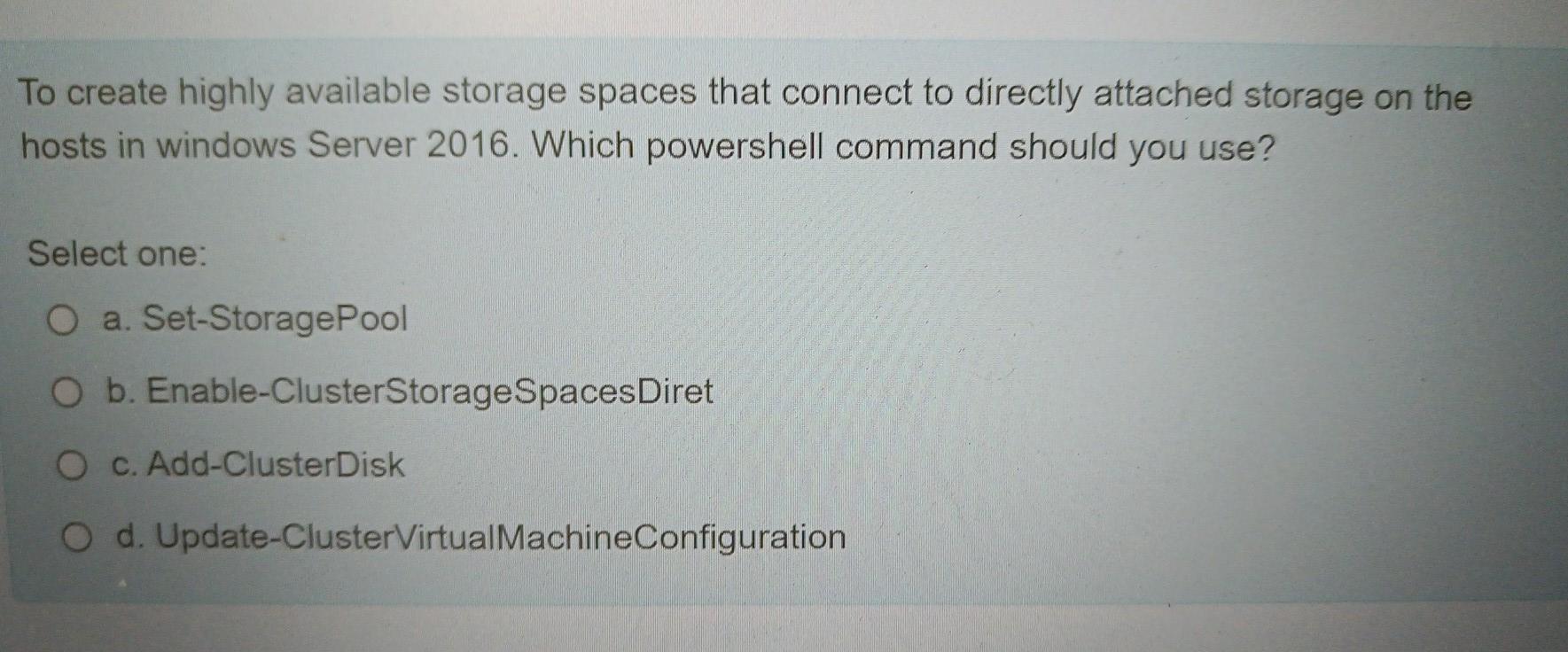 Solved Your Company has decided to Migrate all your Vmware | Chegg.com