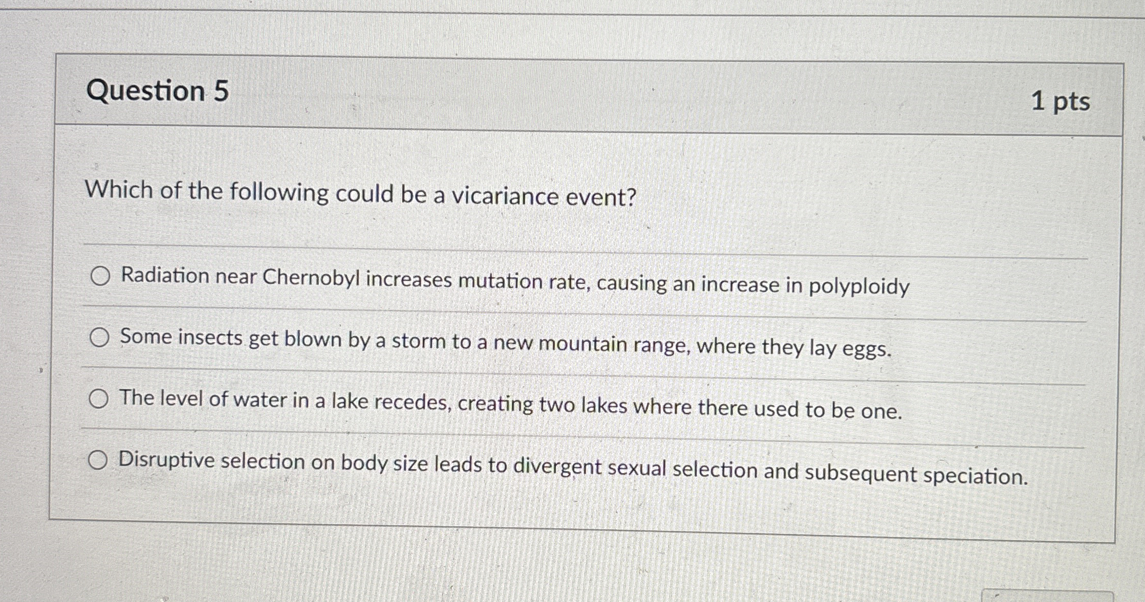 Solved Question 51 ﻿ptsWhich of the following could be a | Chegg.com