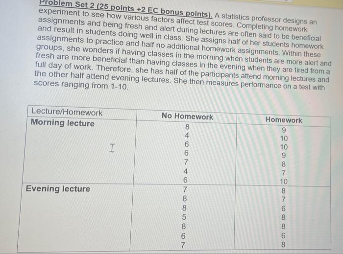 Solved Problem Set 2 (25 Points +2 EC Bonus Points). A | Chegg.com