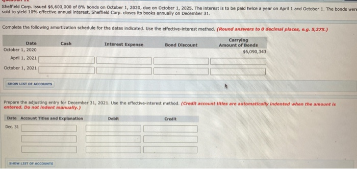 Solved Compute The Interest Expense To Be Reported In The | Chegg.com