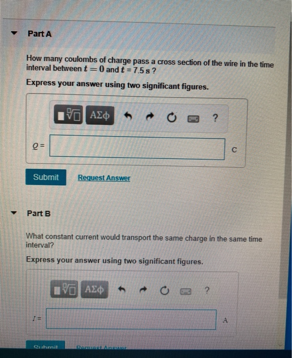 Solved The current in a wire varies with time according to | Chegg.com