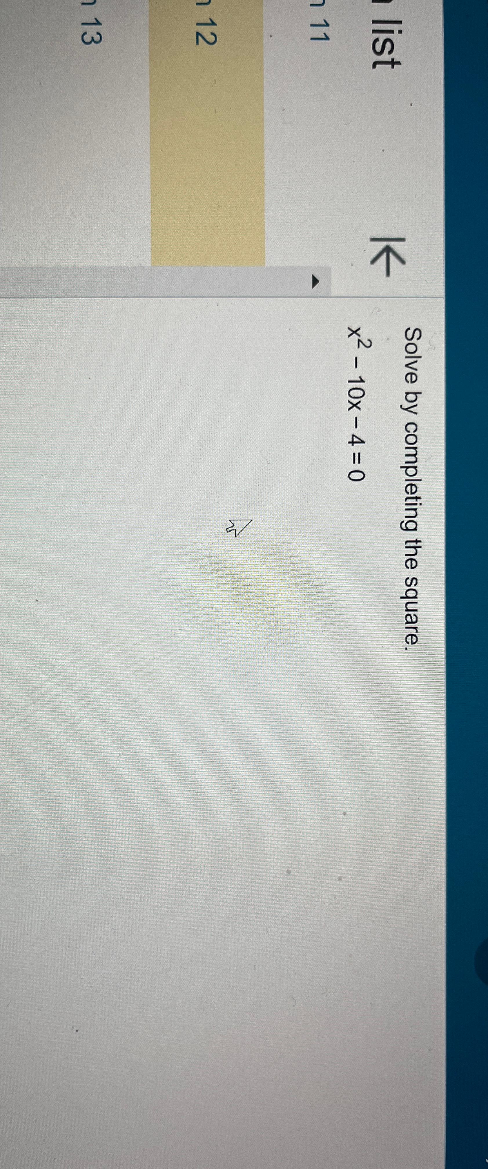 solved-solve-by-completing-the-square-x2-10x-4-0-chegg
