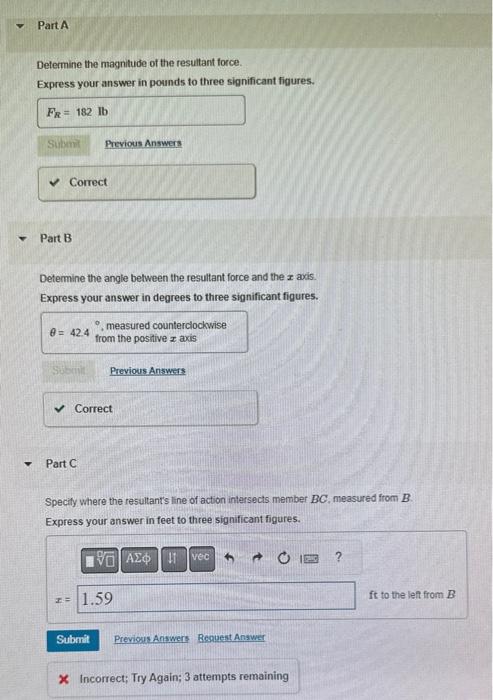 Solved Replace The Loading Acting On The Frame By An | Chegg.com